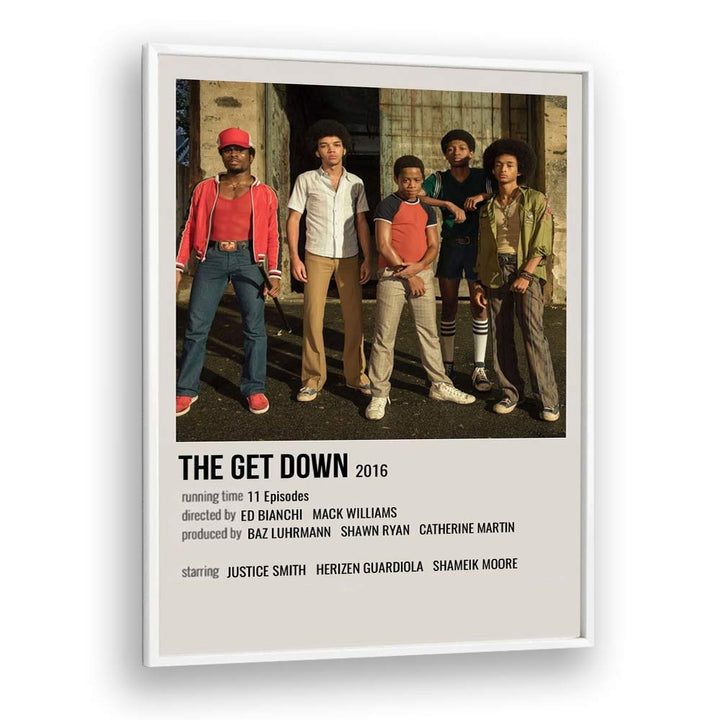 The Get Down 2016 Movie Posters in White Plain Frame