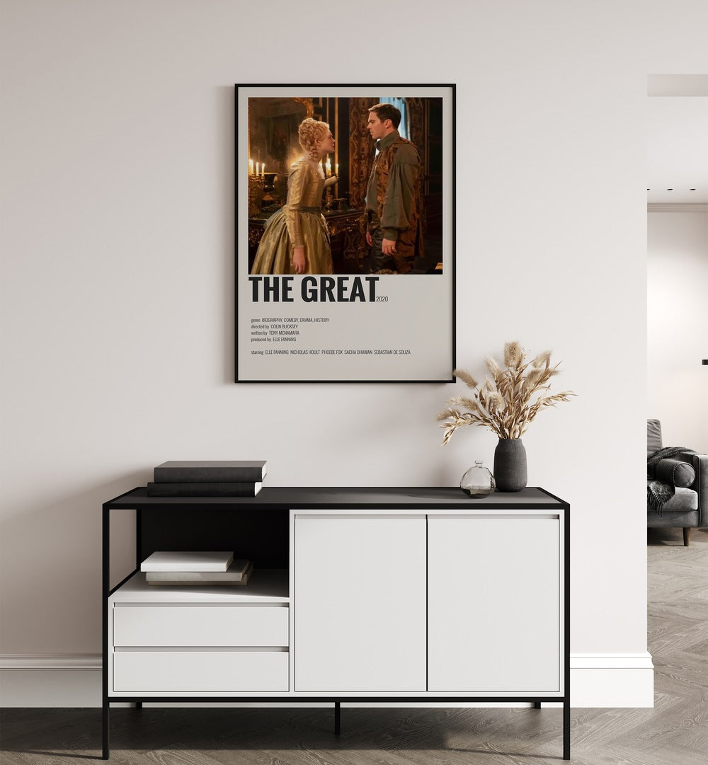 The Great Movie Posters in Black Plain Frame 