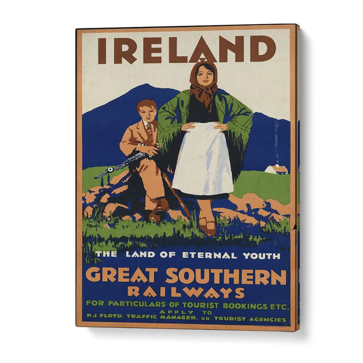 The Great Southern Railways-ireland  Travel Posters in Gallery Wrap