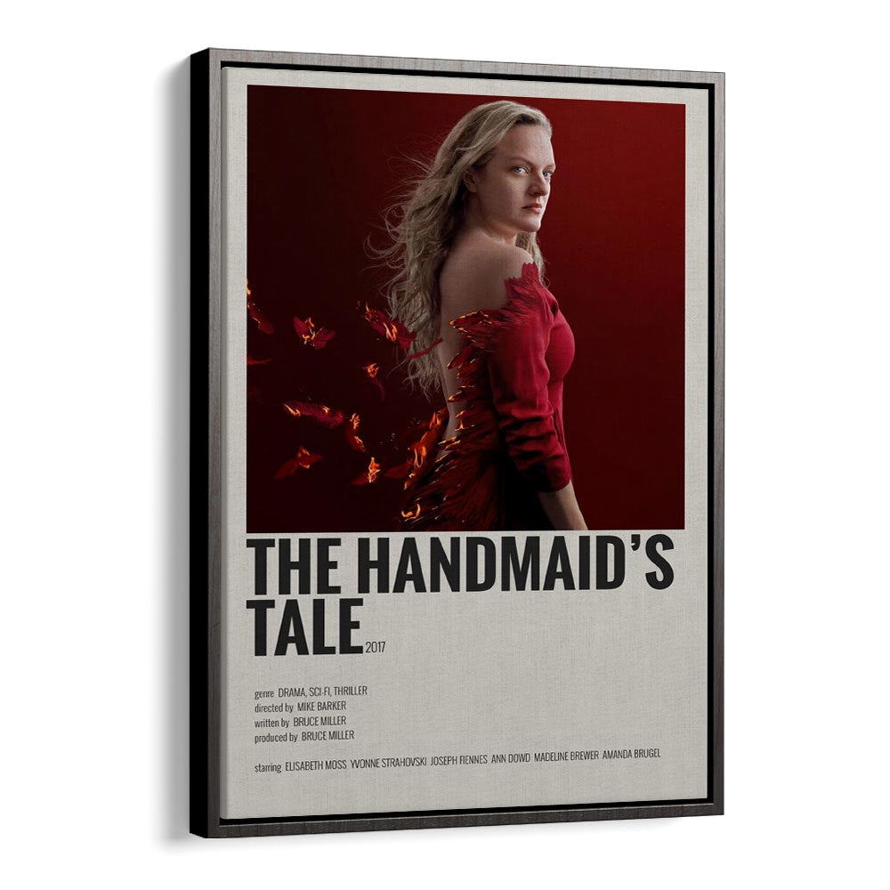 The Handmaids Tale 2017 Movie Posters in Black Floater Frame