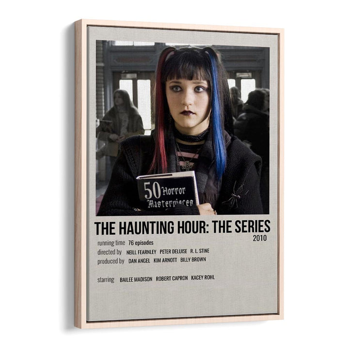 The Haunting Hour-The Series 2010 Movie Posters in Oak Wood Floater Frame