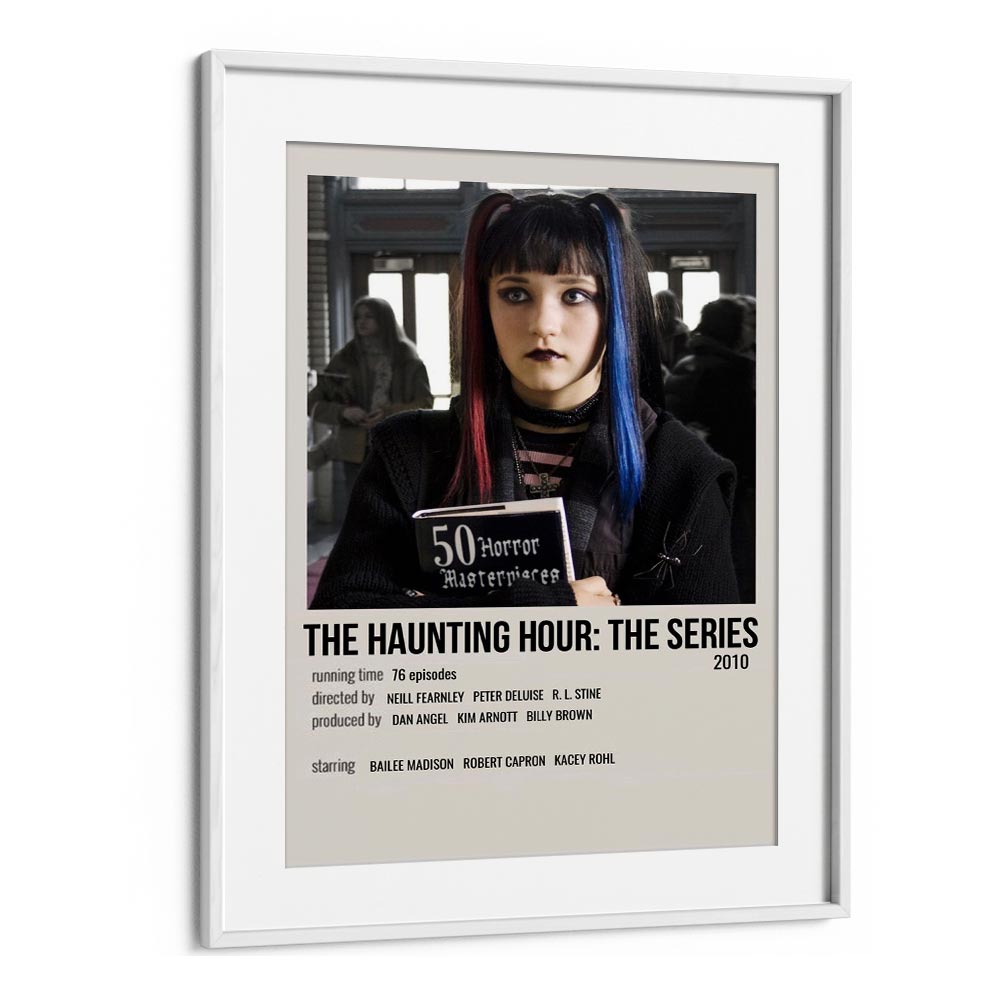 The Haunting Hour-The Series 2010 Movie Posters in White Frame With Mount