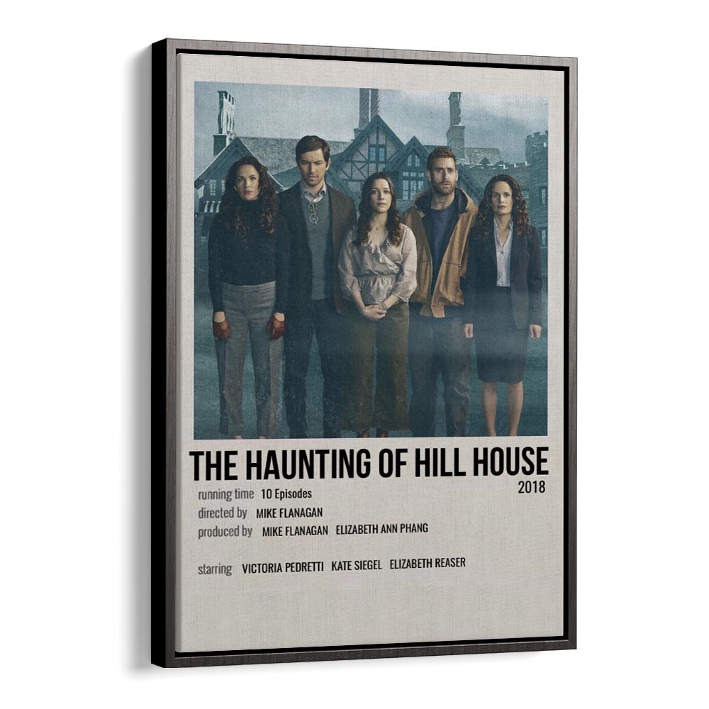 The Haunting Of Hill House 2018 ii Movie Posters in Black Floater Frame