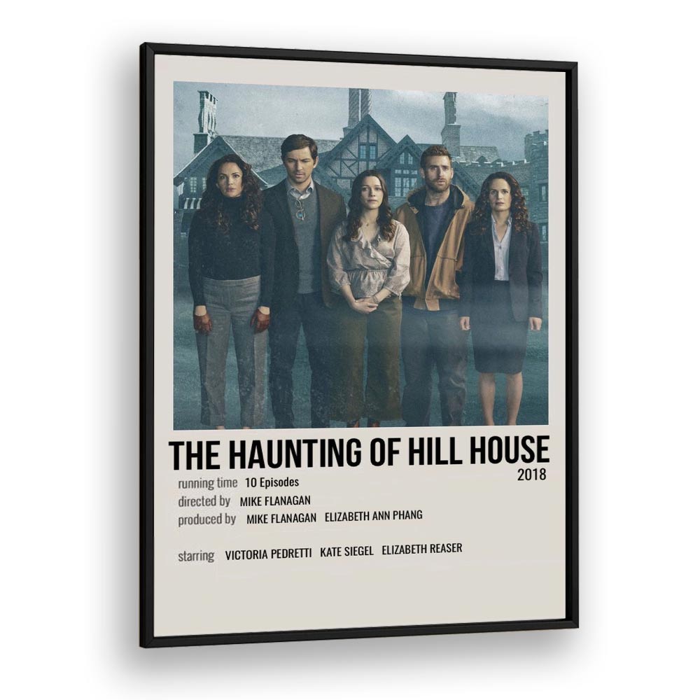 The Haunting Of Hill House 2018 ii Movie Posters in Black Plain Frame