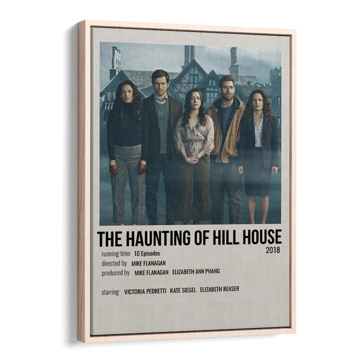 The Haunting Of Hill House 2018 ii Movie Posters in Oak Wood Floater Frame