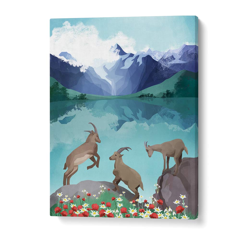 The Hills Are Alive By Goed Blauw Kids Room Art in Gallery Wrap