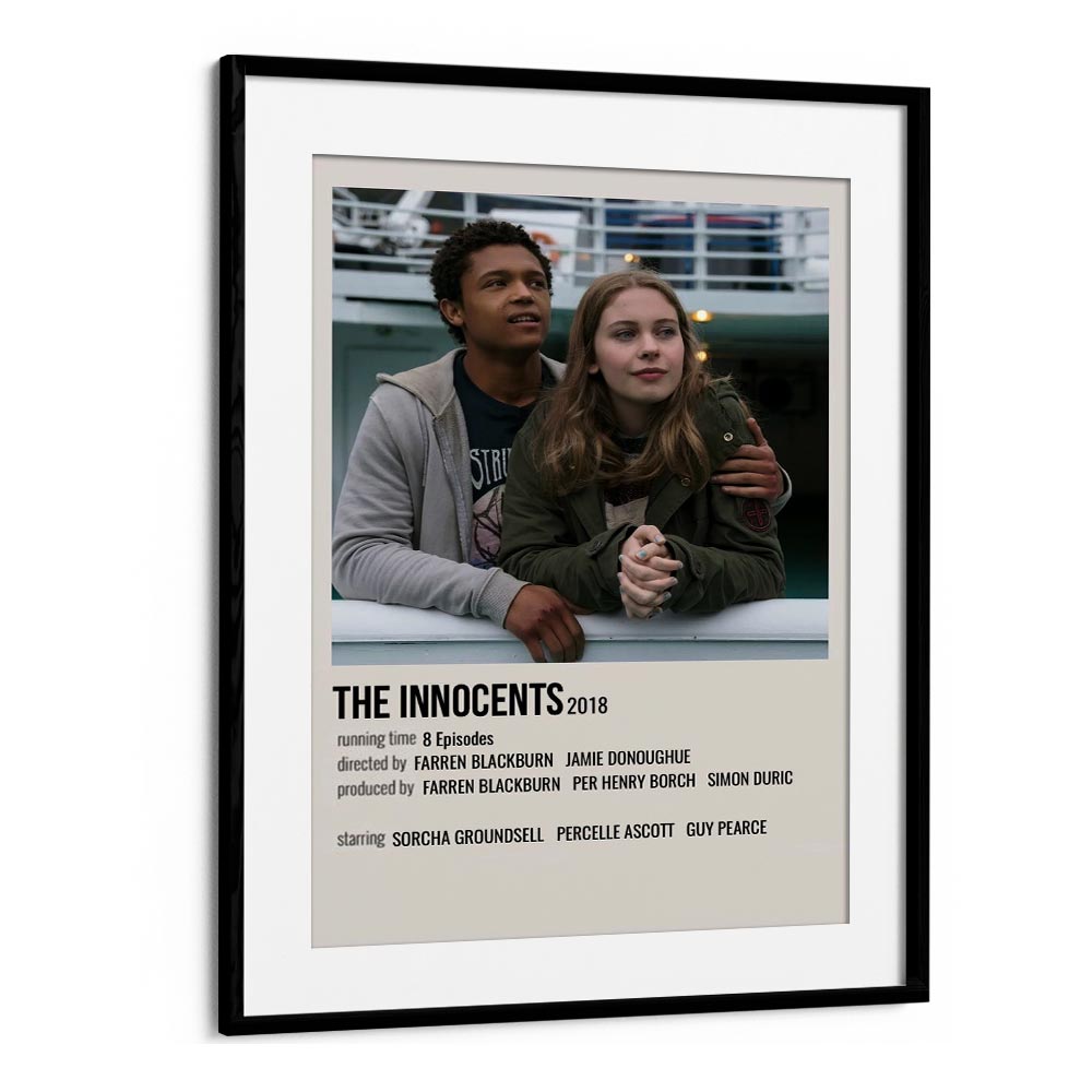 The Innocents 2018 Movie Posters in Black Frame With Mount