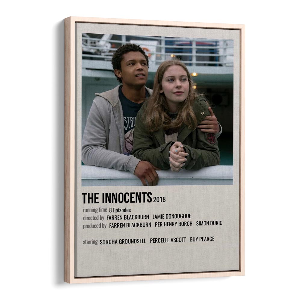 The Innocents 2018 Movie Posters in Oak Wood Floater Frame