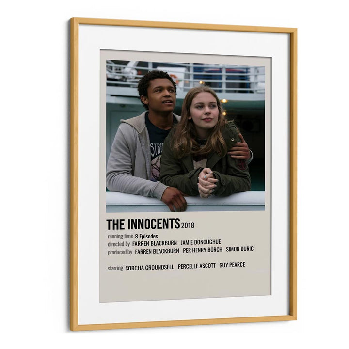 The Innocents 2018 Movie Posters in Oak Wood Frame With Mount