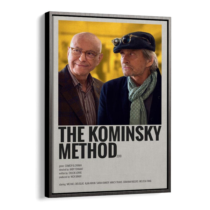 The Kominsky Method 2018 Movie Posters in Black Floater Frame