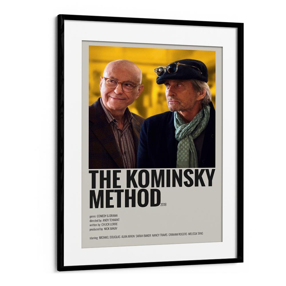 The Kominsky Method 2018 Movie Posters in Black Frame With Mount