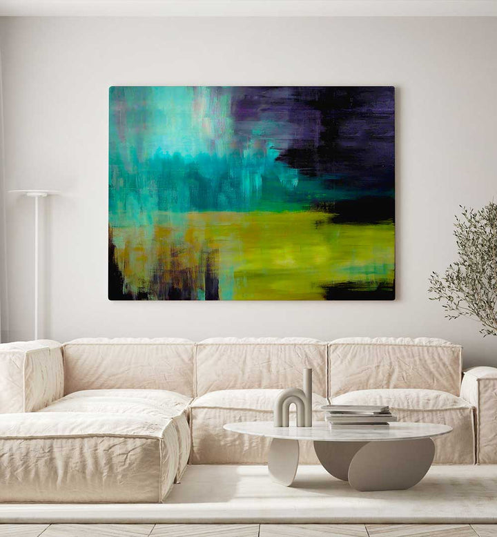 THE LAKE , ABSTRACT PAINTINGS