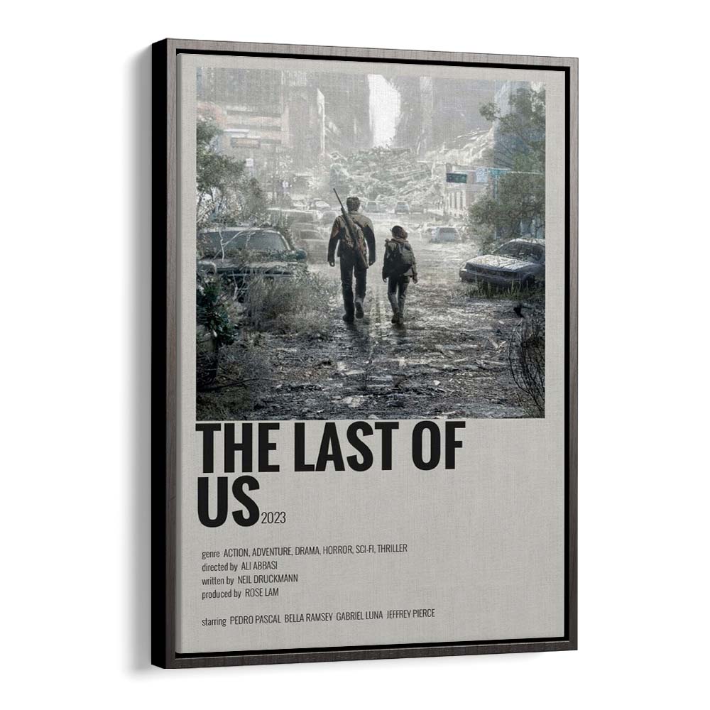 The Last Of Us 2023 Movie Posters in Black Floater Frame