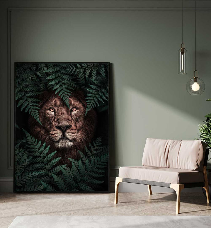 THE LION KING , ANIMAL PAINTINGS