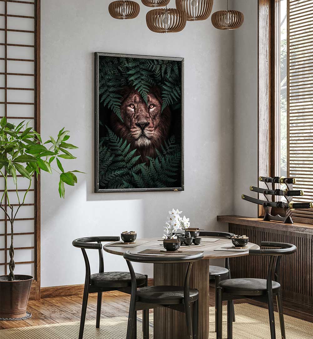 THE LION KING , ANIMAL PAINTINGS