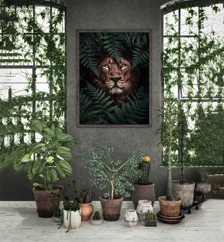 THE LION KING , ANIMAL PAINTINGS