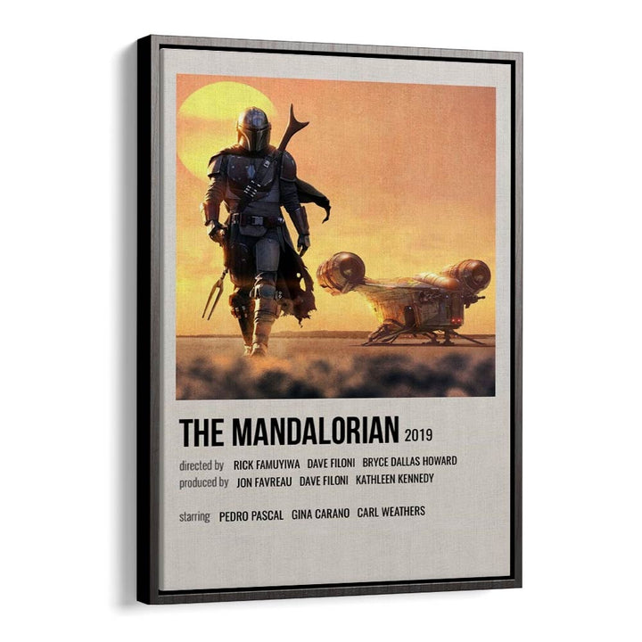 The Mandalorian 2019 i Movie Posters in Black Floater Frame