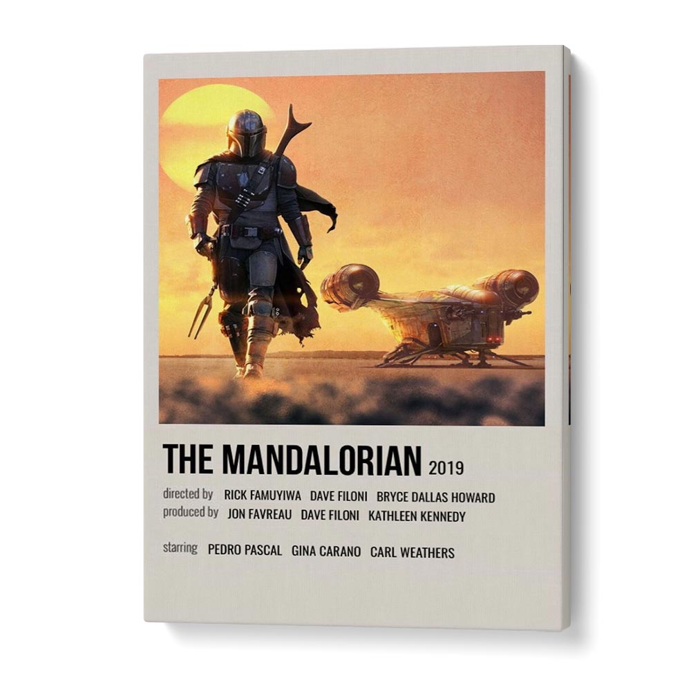 The Mandalorian 2019 i Movie Posters in Gallery Wrap