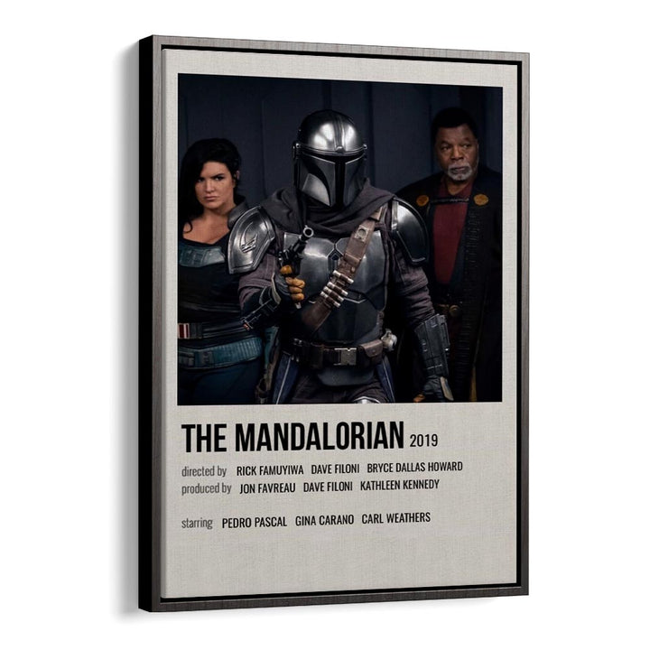 The Mandalorian 2019 iii Movie Posters in Black Floater Frame