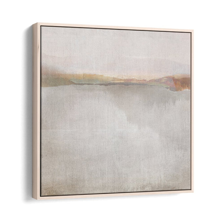 The New Day By Dan Hobday Abstract Art Abstract Paintings in Oak Wood Floater Frame