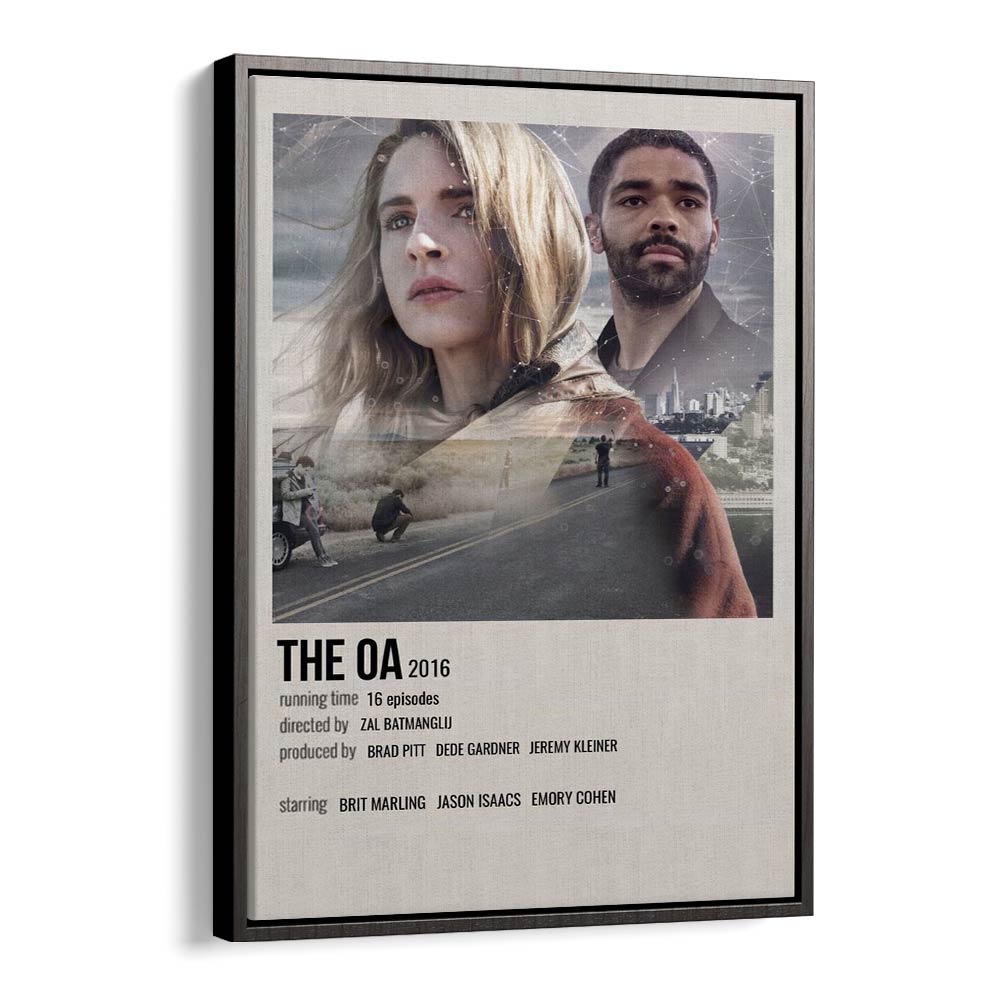 The Oa 2016 Movie Posters in Black Floater Frame