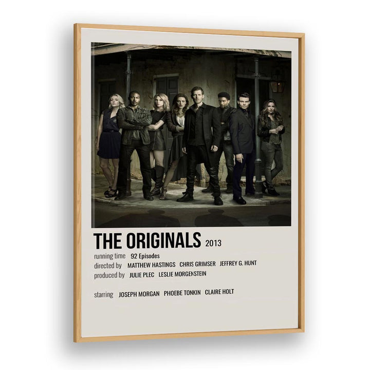 The Originals 2013 i Movie Posters in Oak Wood Plain Frame