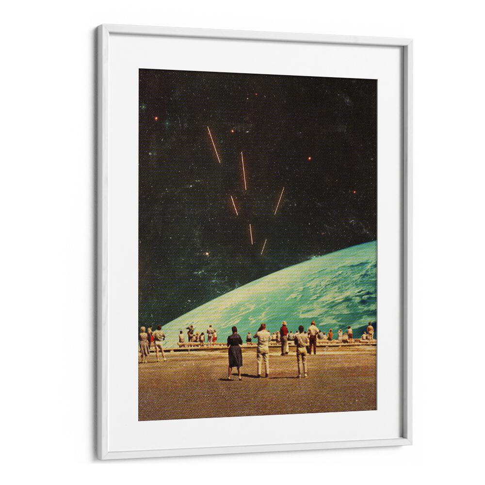 The Others By Frank Moth Surreal Art Prints Surrealism in White Frame With Mount