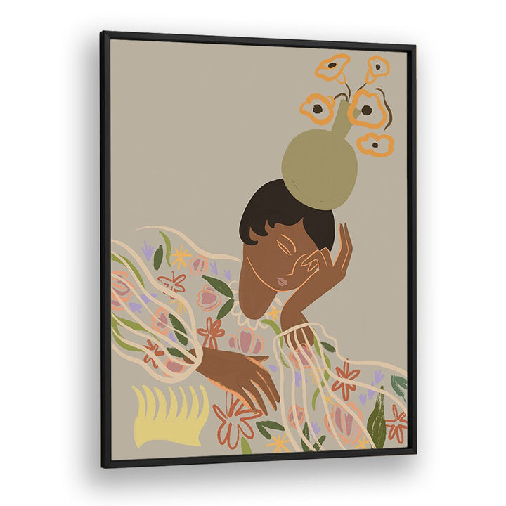 Transform your space with THE OVERTHINKER, PORTRAITS by Arty Guava, a captivating wall art print on museum-grade canvas.