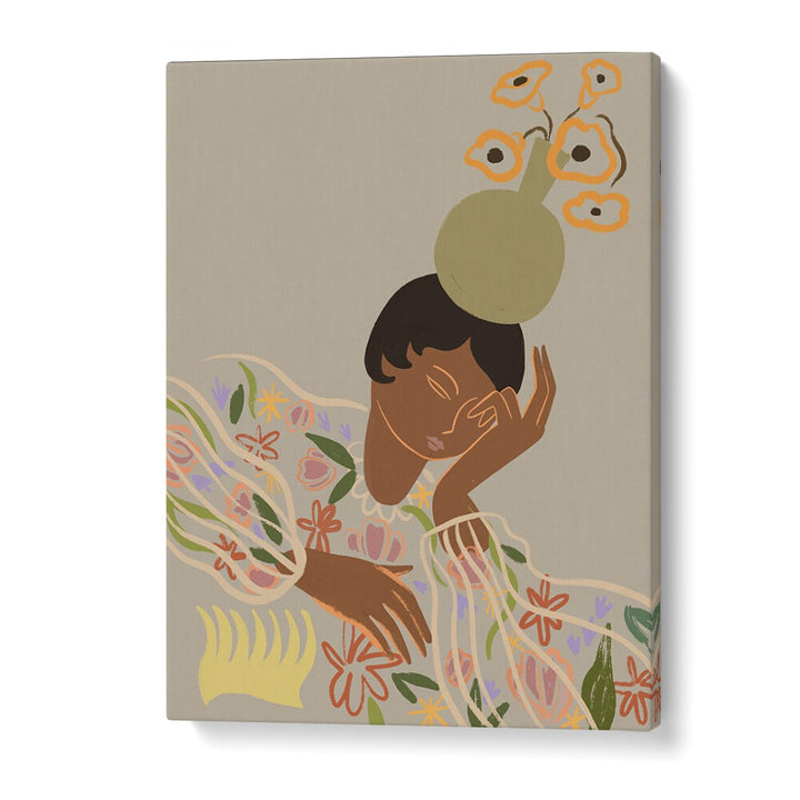 Transform your space with THE OVERTHINKER, PORTRAITS by Arty Guava, a stunning wall art print on premium canvas.