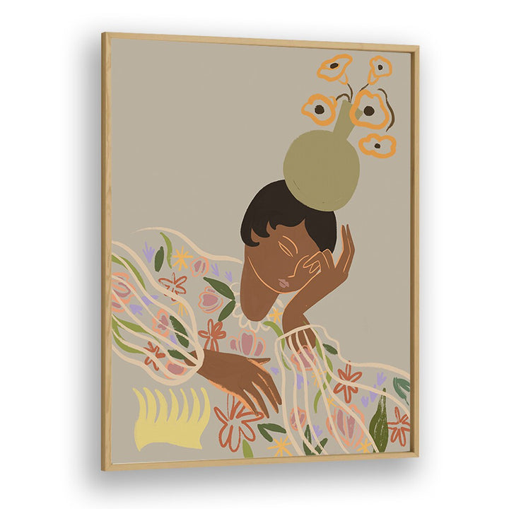 Transform your space with THE OVERTHINKER, PORTRAITS by Arty Guava, a stunning wall art print on premium canvas.