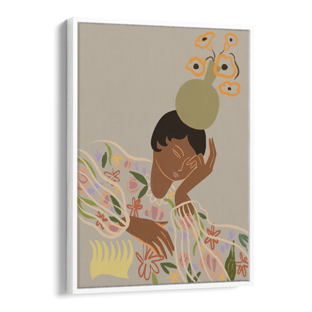 Stylish wall art print, "THE OVERTHINKER, PORTRAITS" by Arty Guava, perfect for transforming your space.