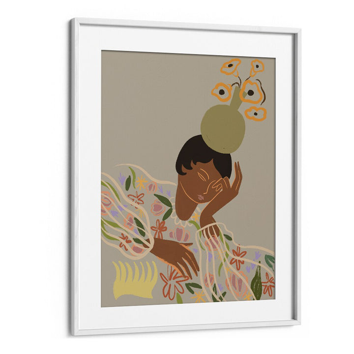 Stylish wall art print, "THE OVERTHINKER, PORTRAITS" by Arty Guava, perfect for enhancing your interior decor.