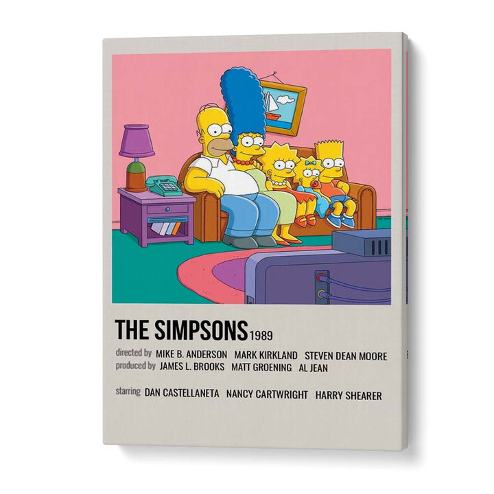 The Simpsons 1989 I Movie Posters in Gallery Wrap