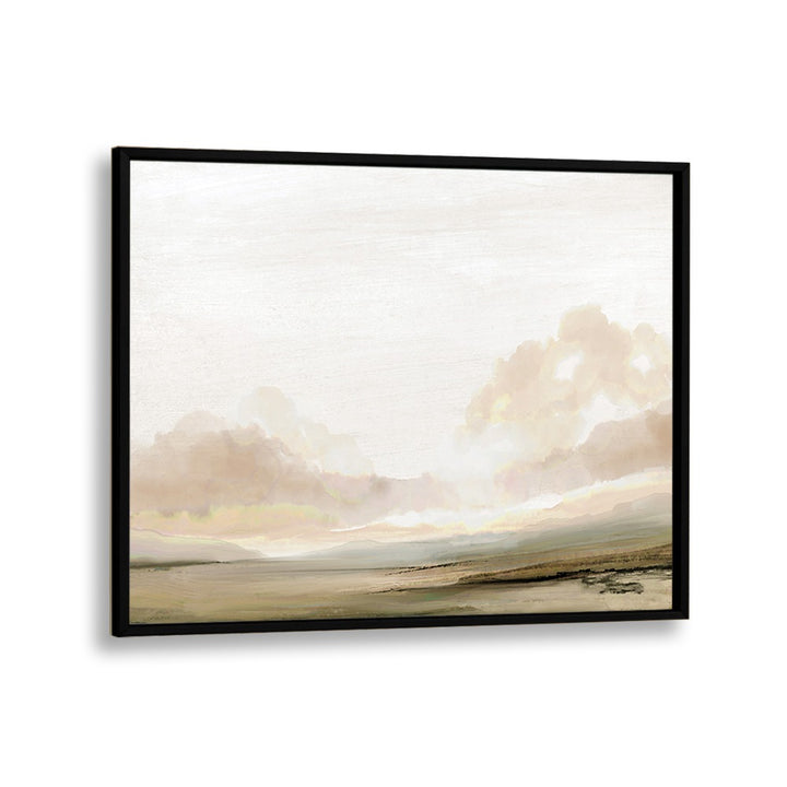 The South By Dan Hobday Abstract Art Abstract Paintings in Black Plain Frame