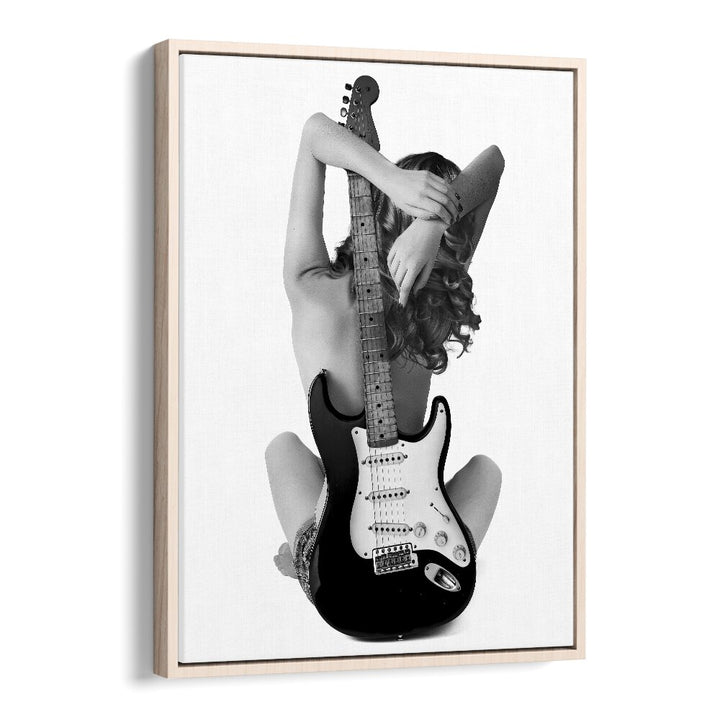 The Strat by David Drake Fine Art Photography Fashion Photography in Oak Wood Floater Frame