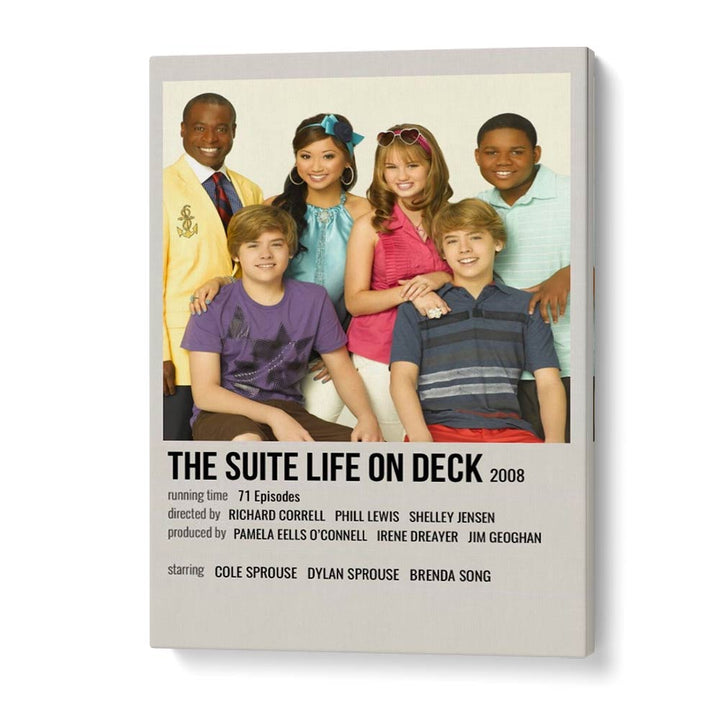 The Suite Life On Deck 2008 Movie Posters in Gallery Wrap