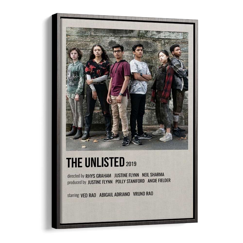 The Unlisted 2019 Movie Posters in Black Floater Frame