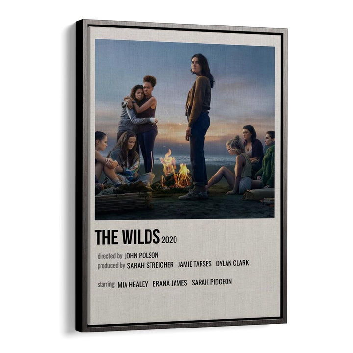 The Wilds 2020 Movie Posters in Black Floater Frame