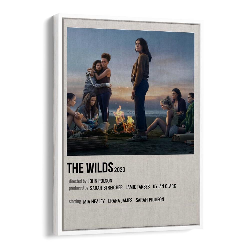 The Wilds 2020 Movie Posters in White Floater Frame