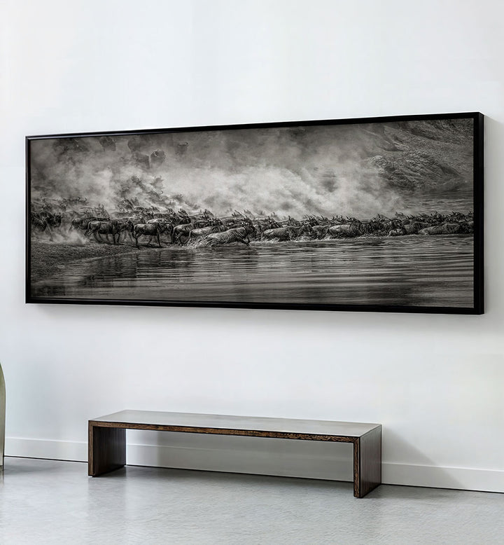 THE RIVER CROSSING , PANORAMIC ART