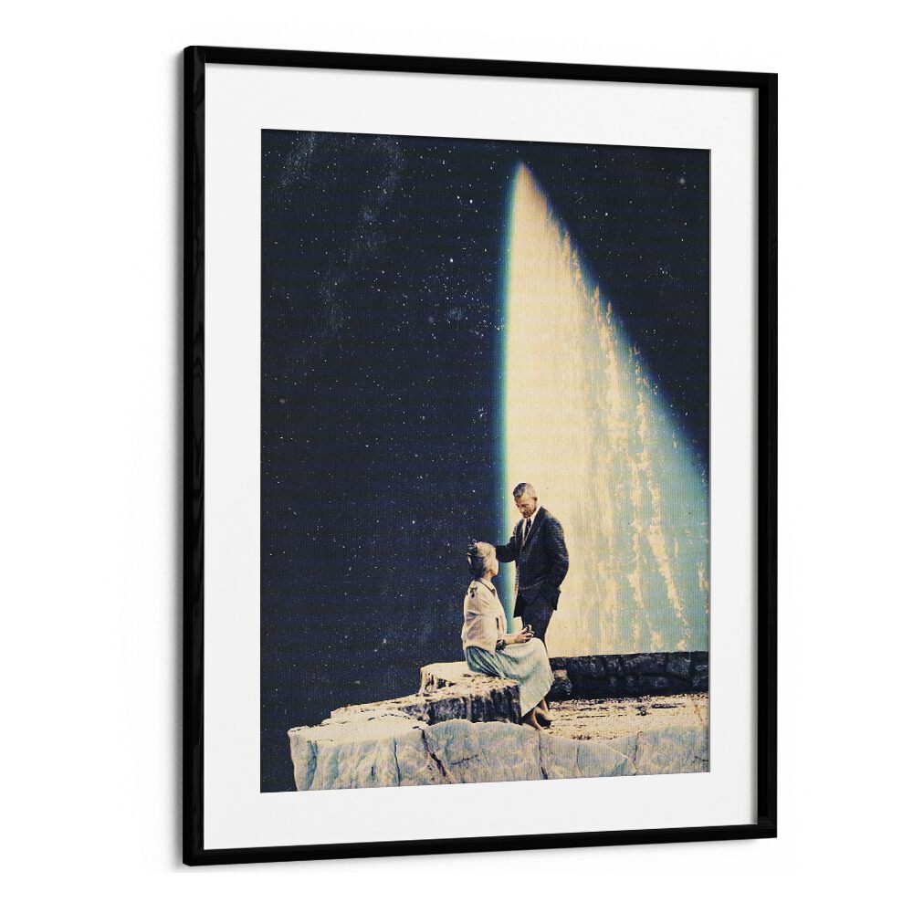 This Love By Frank Moth Surreal Art Prints Surrealism in Black Frame With Mount