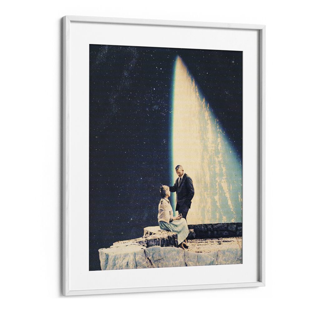 This Love By Frank Moth Surreal Art Prints Surrealism in White Frame With Mount