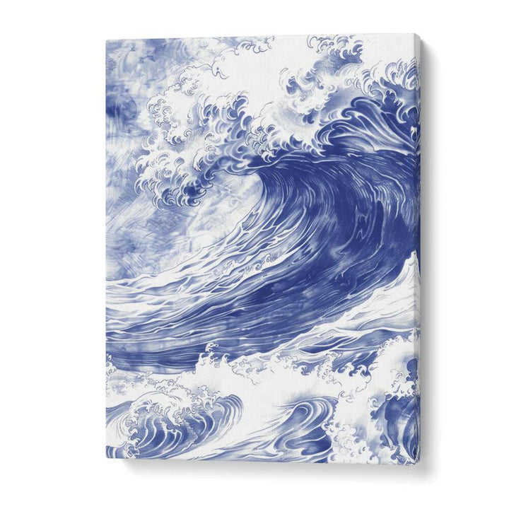 Tidal Waves II Beach Prints Coastal Wall Art in Gallery Wrap