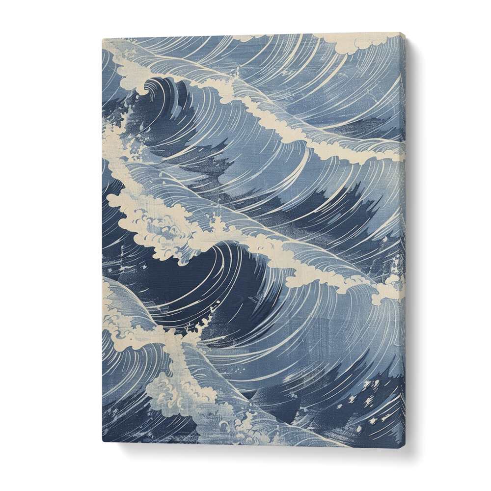 Tidal Waves V Beach Prints Coastal Wall Art in Gallery Wrap