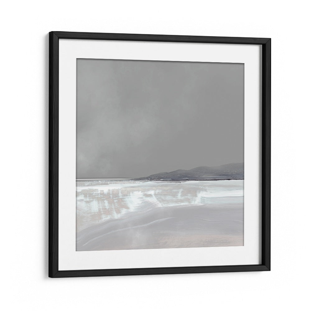 Tides By Dan Hobday Abstract Art Abstract Paintings in Black Frame With Mount