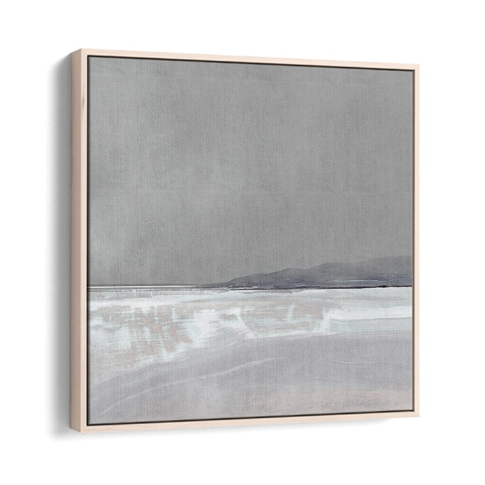 Tides By Dan Hobday Abstract Art Abstract Paintings in Oak Wood Floater Frame