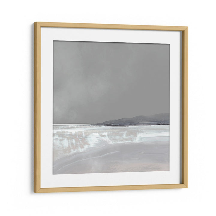 Tides By Dan Hobday Abstract Art Abstract Paintings in Oak Wood Frame With Mount