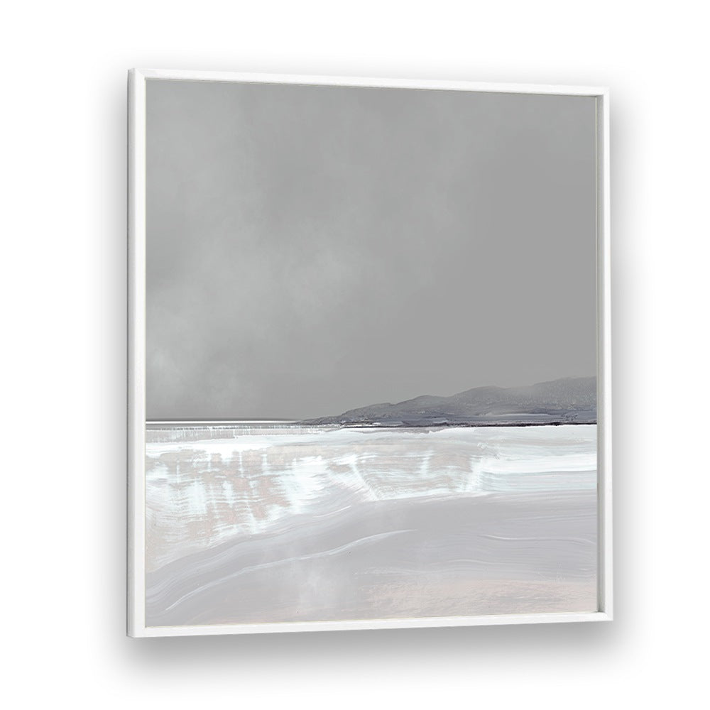 Tides By Dan Hobday Abstract Art Abstract Paintings in White Plain Frame