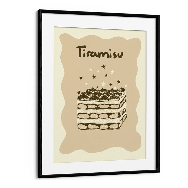 Tiramisu by Studio Dolci Kitchen Posters in Black Frame With Mount