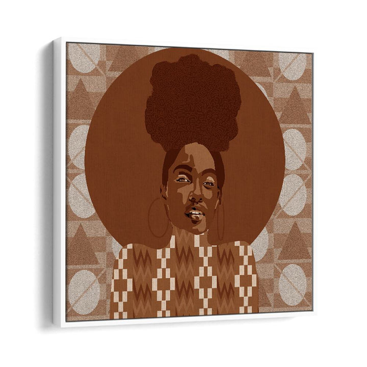 Tone By Lynnda Rakos By Lynnda Rakos Pop Art Paintings Pop Art Prints in White Floater Frame
